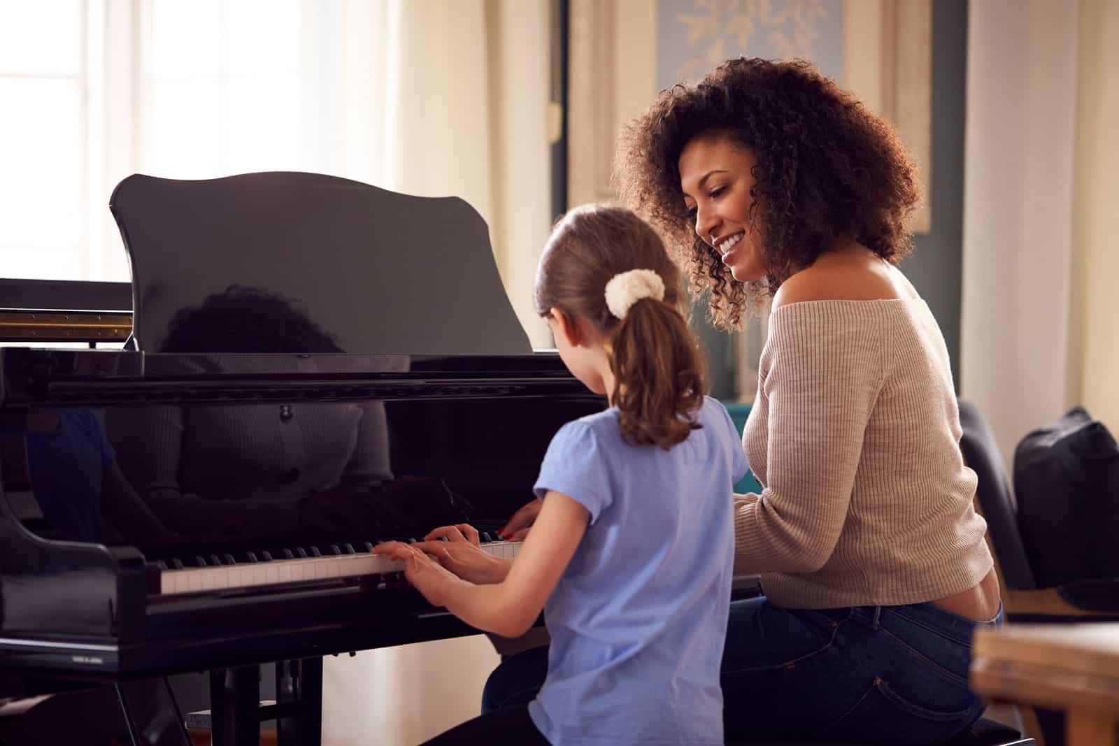 Featured image for Teaching Kids Piano at Home: A Comprehensive Guide with Volz Piano